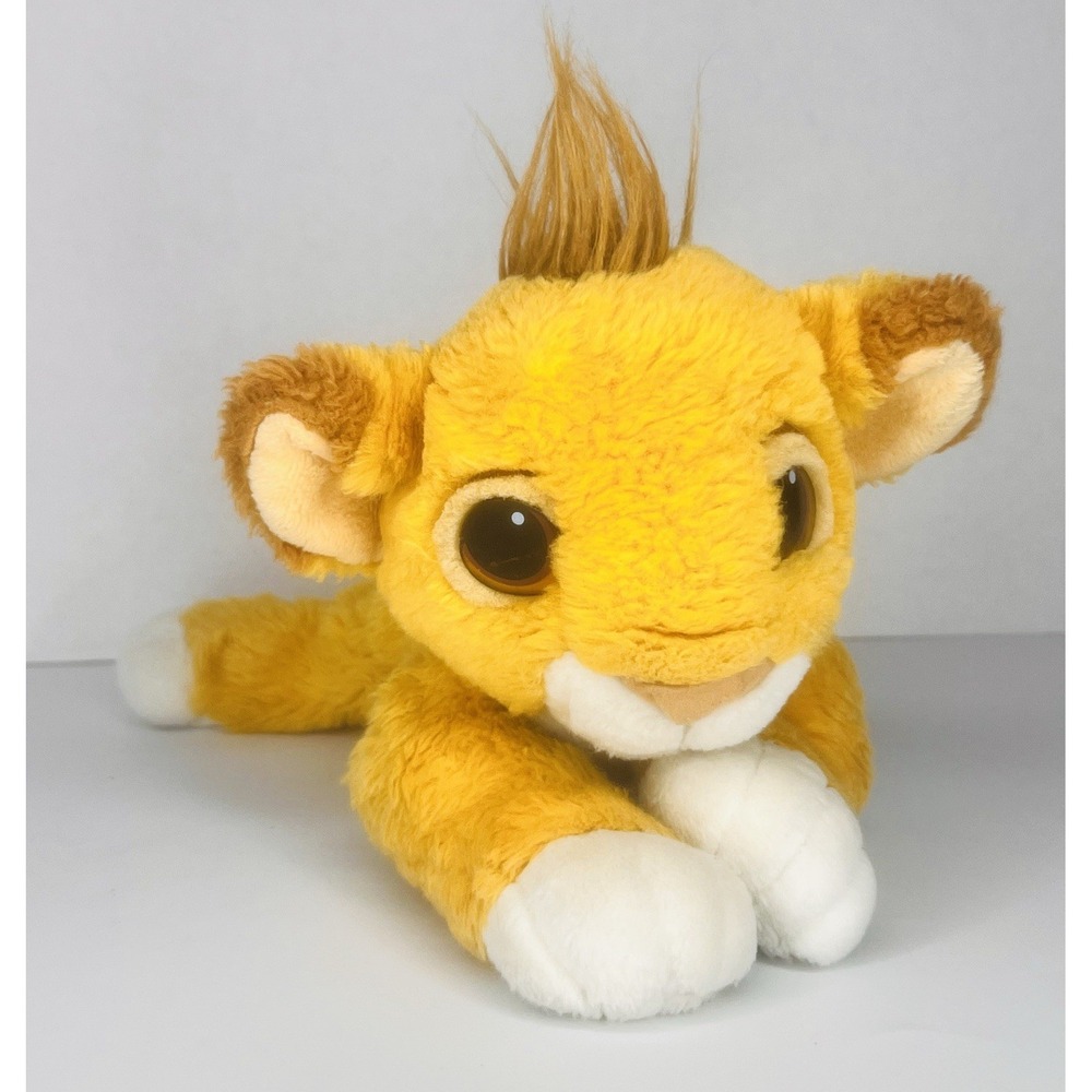 Disney The Lion King Floppy Simba Plush Vintage 1993 Mattel – Authentic Stuffed